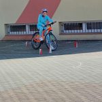 Udział uczniów z SP Bańska Wyżna w Turnieju Powiatowym BRD - przejazd rowerem